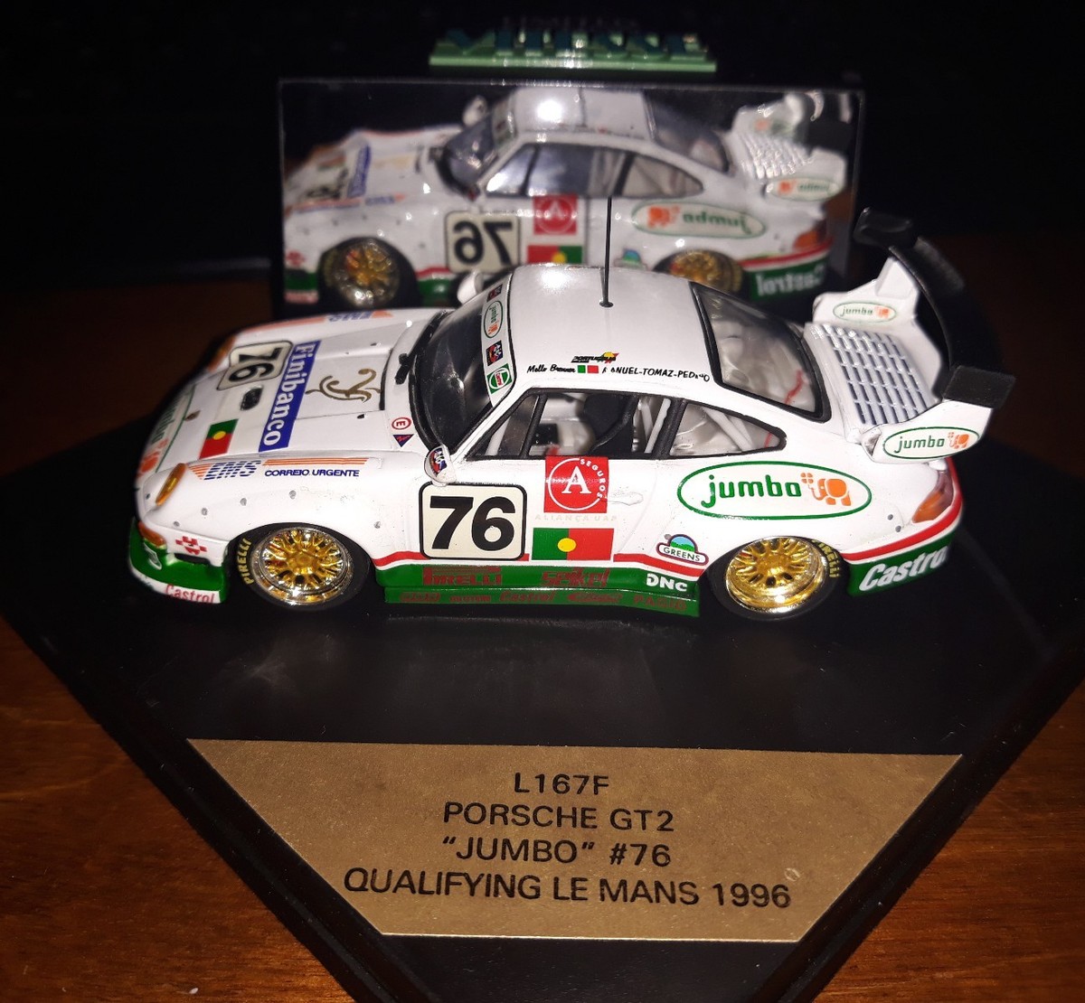 【VITESSE】Porsche 911 GT2 LE MANS #V12 Diecast Sportscar Crisis Center