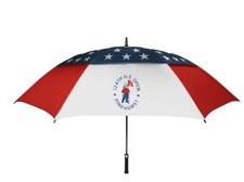 2024 US Open Golf Umbrella Pinehurst dual canopy patriotic pattern USA pga new