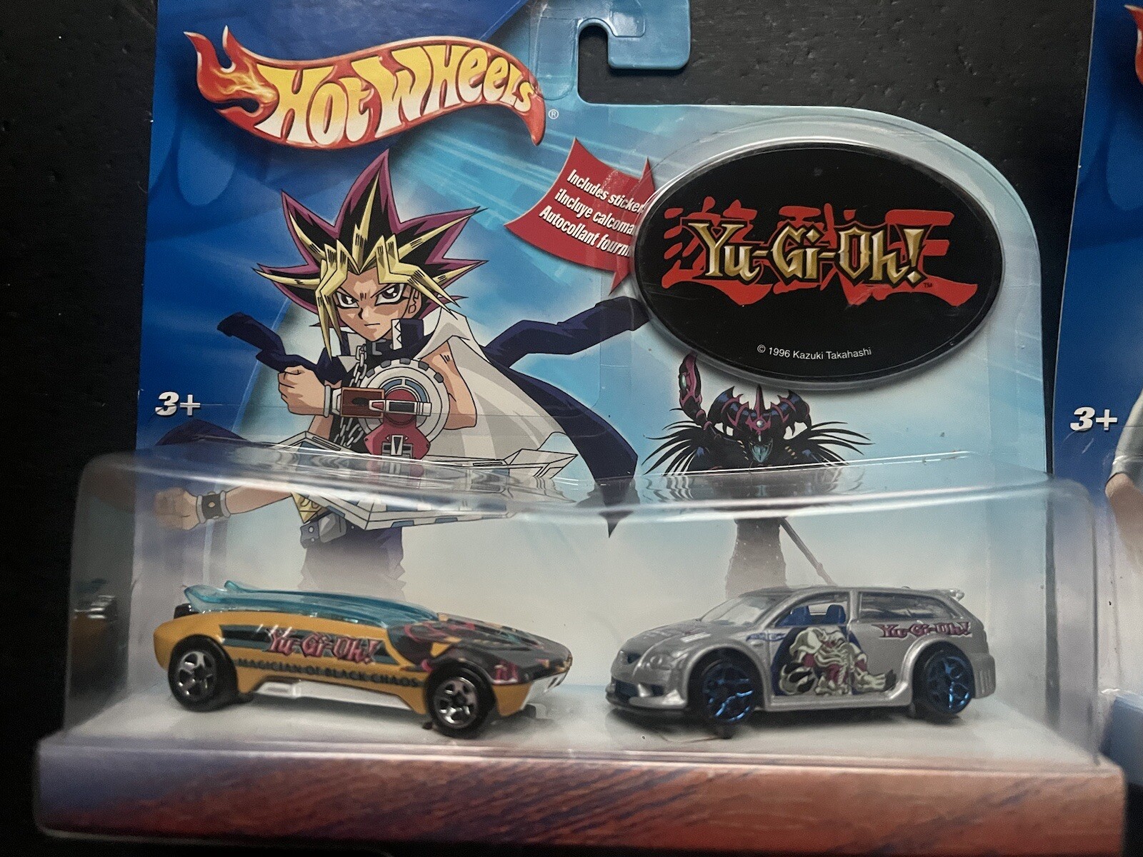 Hot Wheels YuGiOh Slifer the Sky Dragon & Summoned Skull 2 Lot And
