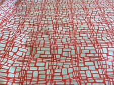 URBAN CLASSICS RED & GREY COBBLESTONES #00983 BY NANCY MAHONEY FOR P&B TEXTILES