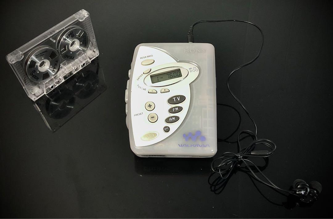 SONY ソニーカセット ウォークマン WM-FX200