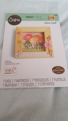 Sizzix Thinlits 7 Die Set - Shadowbox Frames #1 by Eileen Hull 665938 ...
