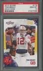 Tom Brady 2010 Score #176 "Gold Zone - #/299" - PSA 10 - Very Low Pop !