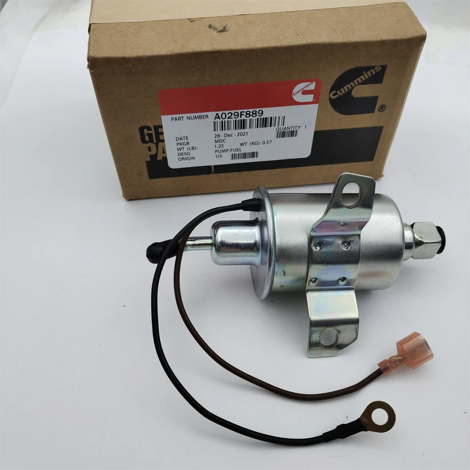 Fuel Pump For Onan 4000 RV Cummins Generator 4KW Microlite MicroQuiet E11007 12V - Imagem 2 de 4