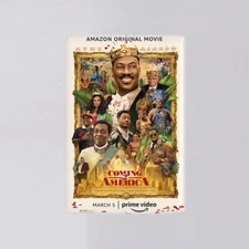 COMING 2 AMERICA (2021) - 2"x3" MOVIE POSTER MAGNET (eddie murphy to mcdowells)