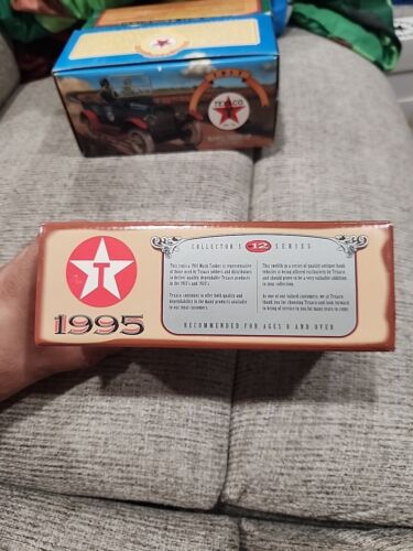 Ertl The Texas Company 1910 Mack Texaco Tanker banca monete pressofuse - Foto 3 di 6