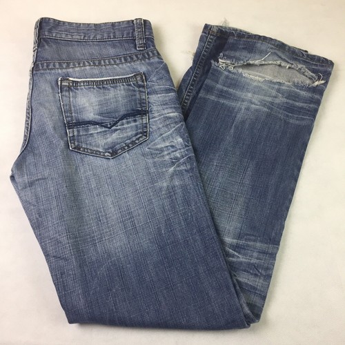 ANGELO LITRICO Men's JEANS 33 X 34 NSTR 5286 Limited Edition Distressed Btn  Fly | eBay