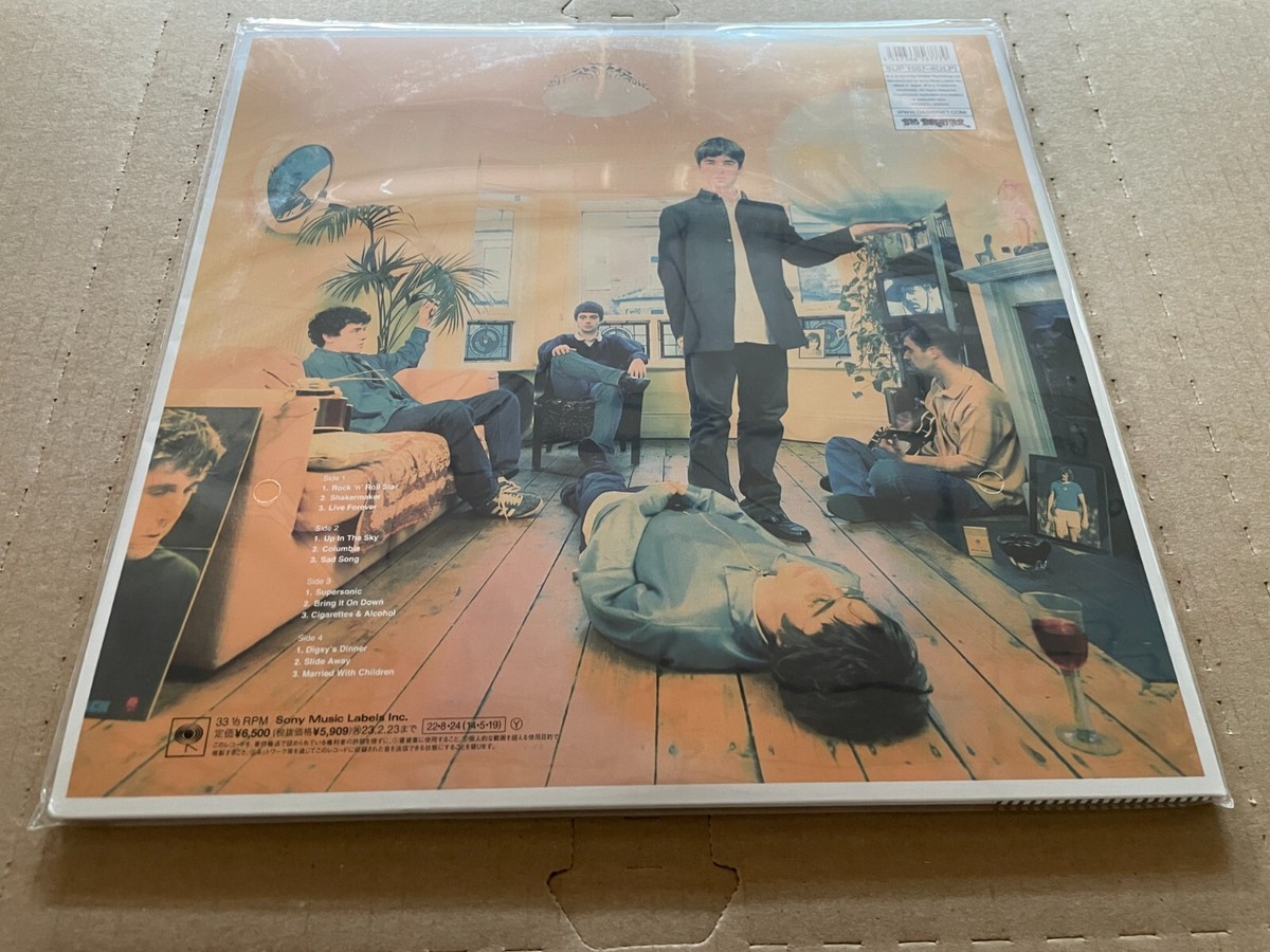 oasis – Definitely Maybe [Ivory vinyl] Oasis Definitely Maybe - Ivory Vinyl - Live '25 Obi Japanese