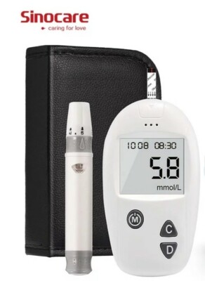  Safe-Accu Blutzuckermessgerät Blutzuckermessgerät Kit Diabetiker Blutzuckermessgerät mmol/L