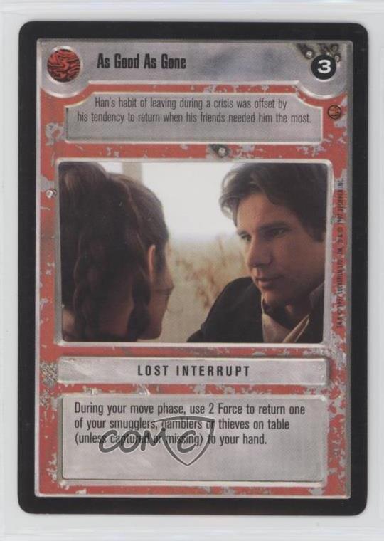1997 Star Wars CCG: Cloud City Expansion As Good As Gone #AGAG gl9