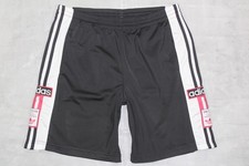 ADIDAS 90'S VINTAGE POPPERS SHORTS,RETRO,D6,SIZE:LARGE