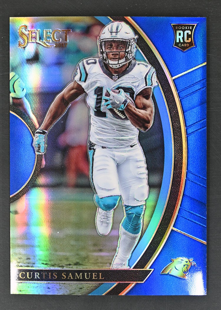2017 Panini Select #27 Curtis Samuel /149 Blue Carolina Panthers