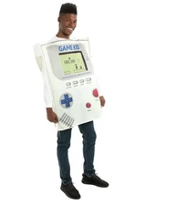 Hauntlook Game Kid Video Game Costume Adult One Size Gamer Game Boy Unisex
