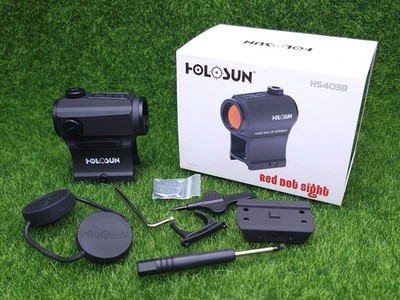 Holosun HS403B 2MOA RED Dot SIGHT 20mm FDE  Reflex Sight w/ Shake Awake | New