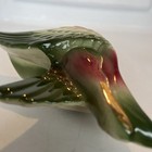 Vtg MCM Royal Copely USA Pottery 2 Mallard Ducks Flying Wall Planters — photo 8