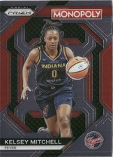 2024-25 Panini Prizm WNBA Monopoly Kelsey Mitchell Indiana Fever #WNBA28