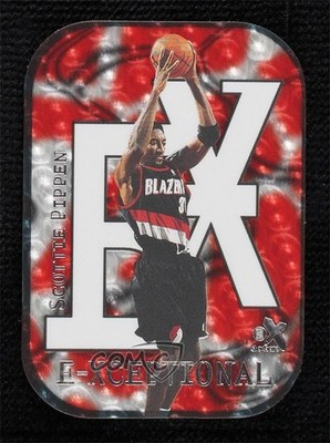 1999-00 Skybox E-X E-Xceptional Scottie Pippen #7XC HOF g0w