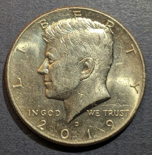 2019-D Kennedy Half Dollar — photo from the most recent tracked eBay sale