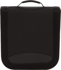 Porta 128 CD/DVD in Nylon, Colore: Nero