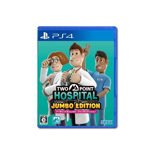 Two Point Hospital: Jumbo Edition-PS4 Official Collectible Exclusive Japan
