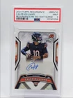 CALEB WILLIAMS 2024 TOPPS RESURGENCE ROOKIE WHITE SURGE AUTO /125 PSA 9 Q4616