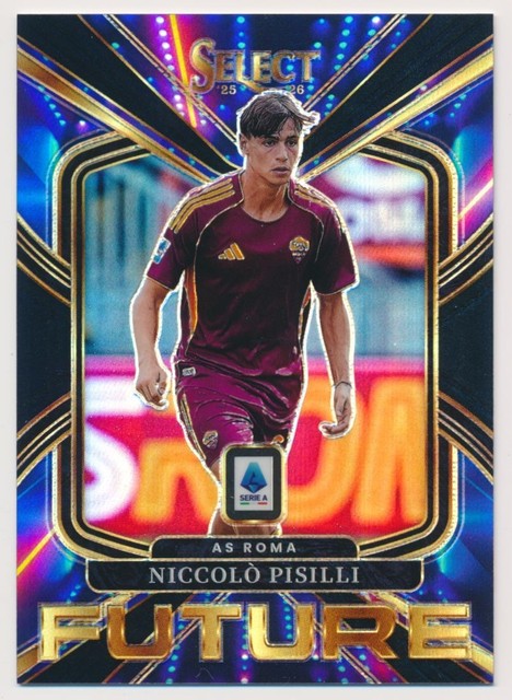2025-26 Panini Select Serie A #5 Niccolo Pisilli Select Future Black /1 RARE