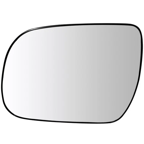 Flat Heated Mirror Glass Driver Side W/Plate For 10-12 Toyota Highlander