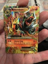 Pokémon TCG M Houndoom EX 22/162. Just a Bit Played. Nothing serious!!