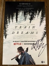 Clint Bentley ‘Train Dreams' Movie Director Signed 12x18 Photo Beckett Certified