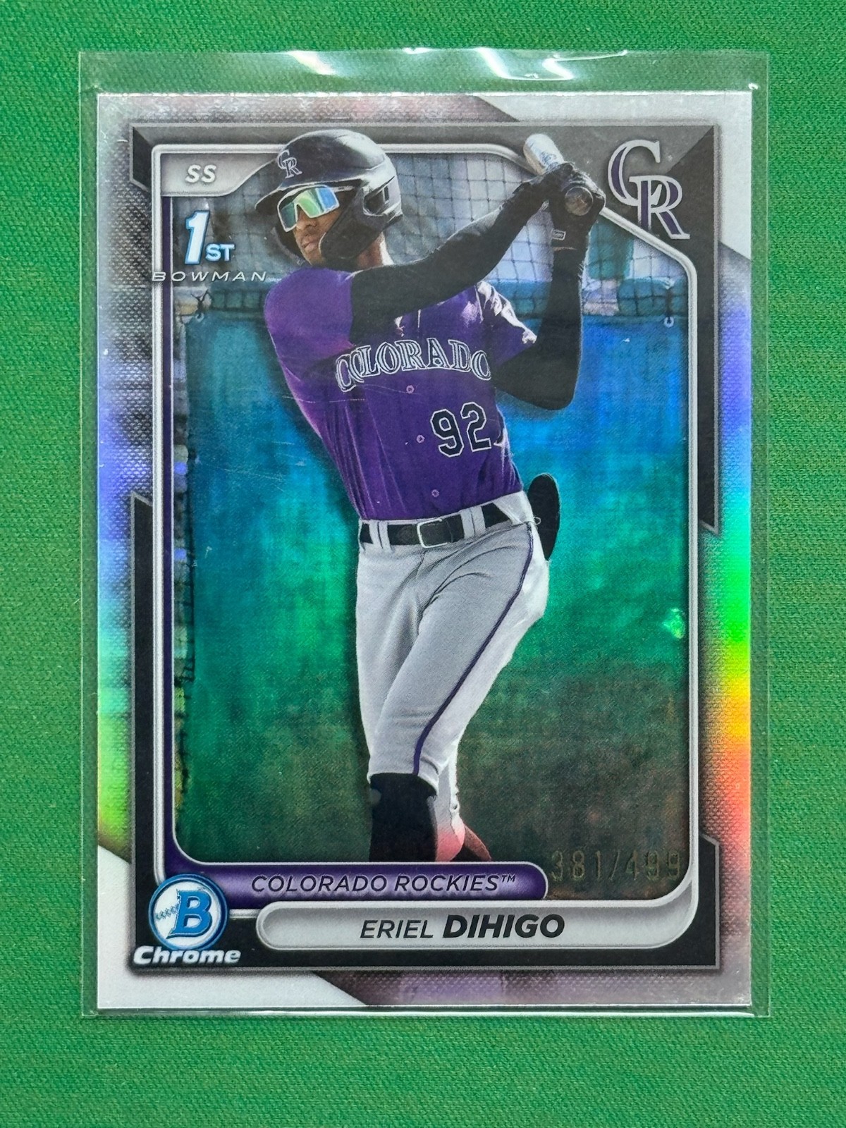 2024 Bowman Chrome 1st Bowman Prospects Refractors #BCP-200 Eriel Dihigo /499