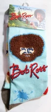 Sockopath Unisex Bob Ross Novelty Crew Sock DH3 Multicolor One Size NWT