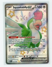 Pokémon TCG - Squawkabilly ex 223/91 - Paldean Fates - Shiny Full Art