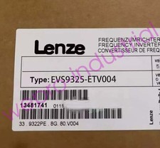 EVS9325-ETV004 NEW LENZE EVS9325ETV004 SERVO DRIVE INVERTER With Relay Terminal