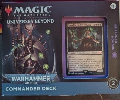 MTG Universes Beyond Warhammer 40k Commander Deck: Neon Dynasties  New/Sealed | eBay