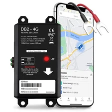 GPS Vehicle Tracker - DB2 Hard-Wired Tracking Device | Personal & Business Use