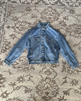MAVI Jeans Denim Jacket Womens JILL Blue Designer Cotton Stretch Modern