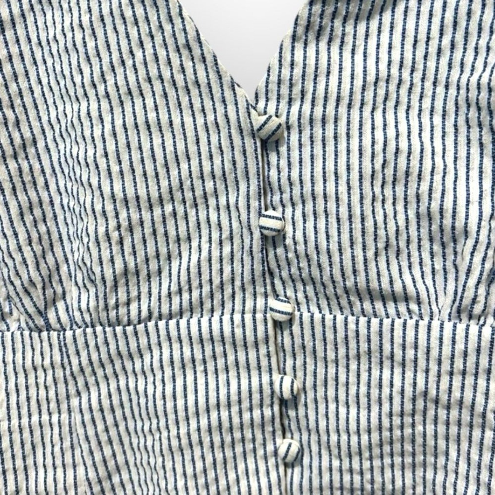 Privacy Please Revolve Daffodil Button Front Stri… - image 4