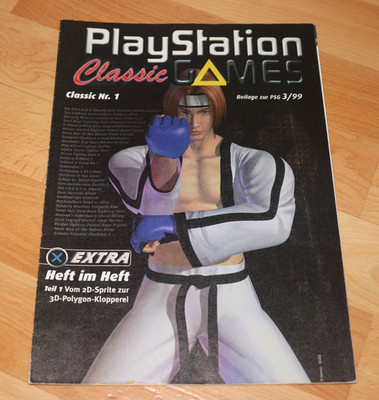 Tekken 2 3 Bloody Roar Soul Edge Vintage Booklet Heft Magazin Beilage