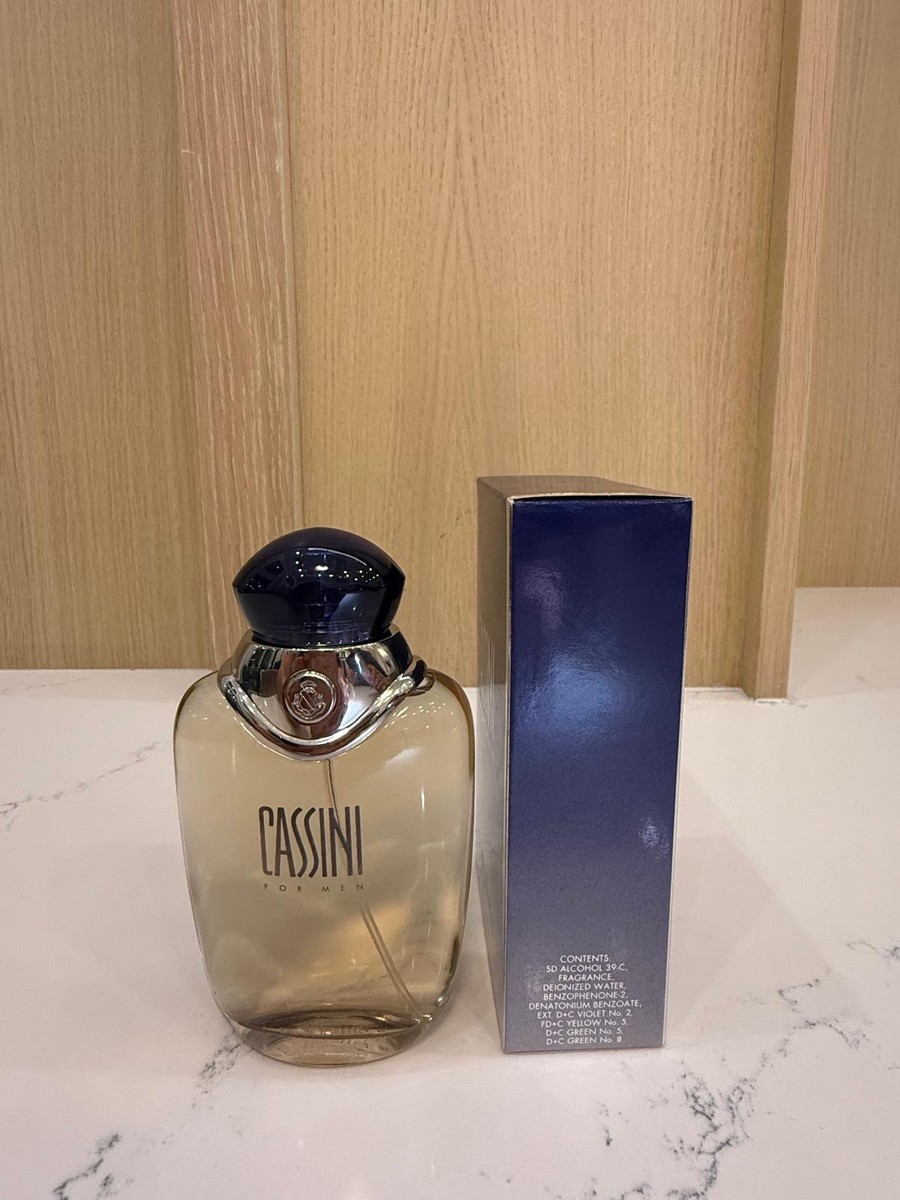 Cassini For Men EDT Spray 3.4 oz / 100 ml New In Box 1993 Oleg
