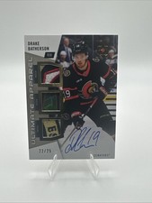 2025-26 Ultimate Collection Drake Batherson Ultimate Apparel 22/25 🔥