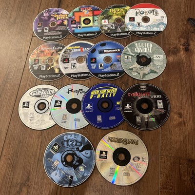 PlayStation Game Lot For Parts Not Working See Description