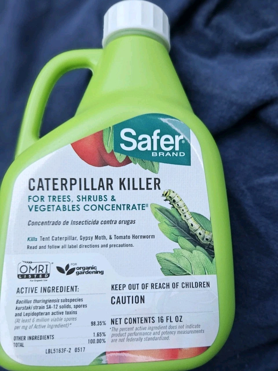 Safer Brand Caterpillar Killer II Concentrate - Thumbnail 5