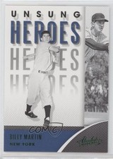 2021 Panini Absolute Unsung Heroes Green Billy Martin #UH-2 c4h