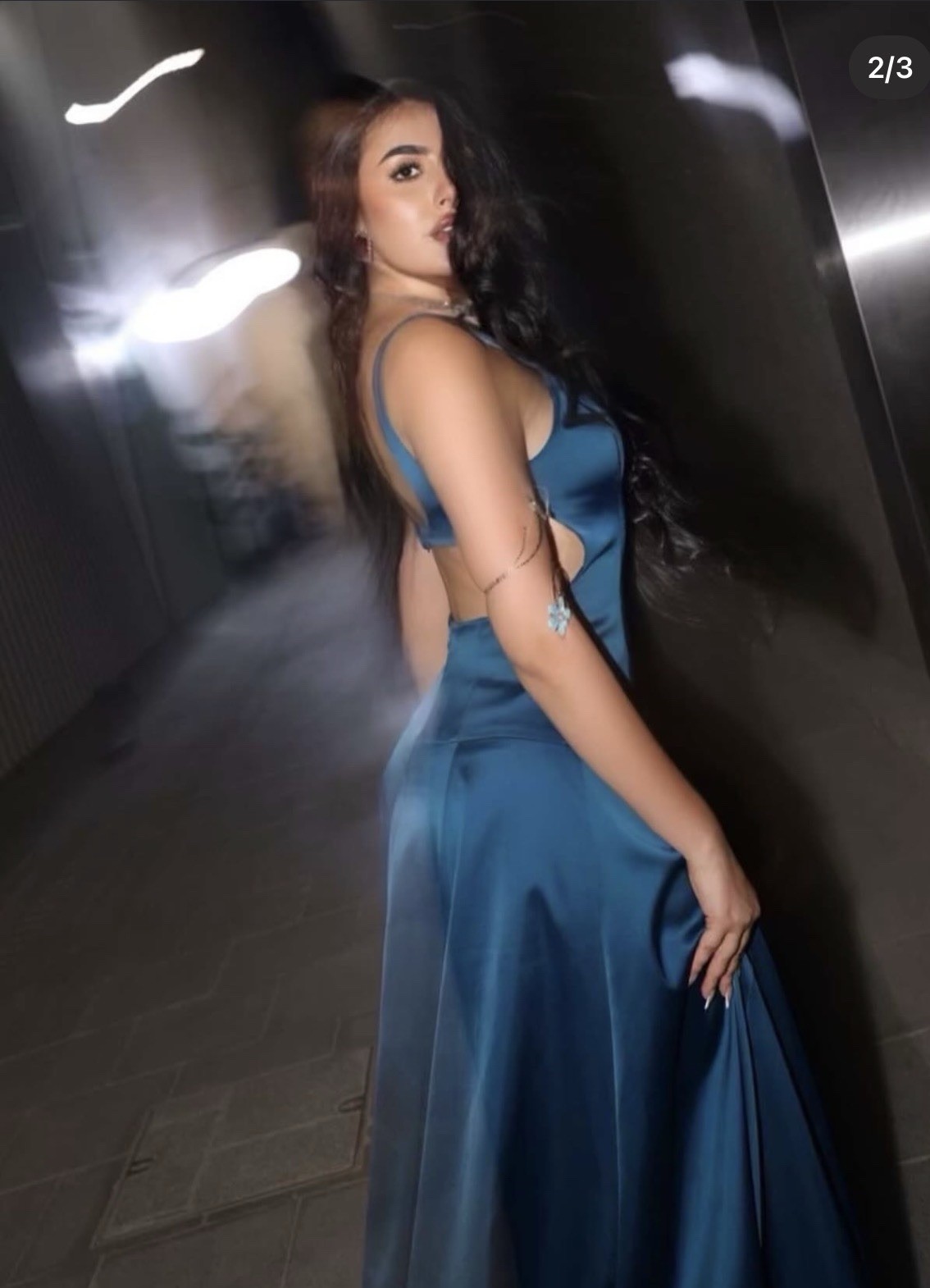 ZARA WOMAN FW25 PUFFBALL MIDI SATIN EFFECT DRESS DUCK GREEN 9591/605 NEW_XS-L thumbnail 16