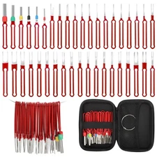 39PCS/Set Stainless Steel Car Terminal Removal Tool Pin Ejector Wire Kit