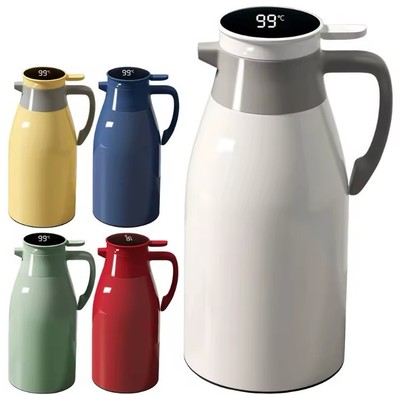 1/2L Thermos Glass Liner Vacuum Flasks Large Capacity Water Bottle
