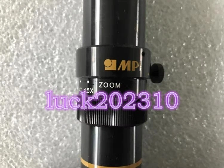 1PC USED MPI ZOOM 0.75X-4.5X MPI-LEDA0745D-8 Industrial lens #YY - Image 3 of 4