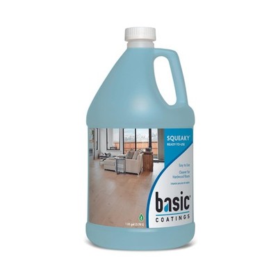 Basic Coatings Squeaky Hardwood Floor Cleaner Refill | 128 Fl Oz (Pack of 1)