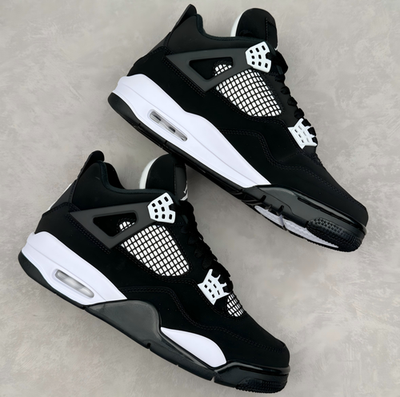 #ad Jordan 4 quot;White Thunderquot; retro Basketb Men#x27;s Size 7 12 Mid Top Shoes $73.00