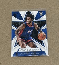 2020-21 Panini Chronicles - Rookies and Stars Saddiq Bey #662 (RC) Detroit